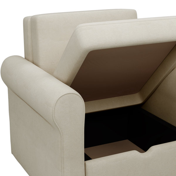 Winston Porter Dionigio 2in1 Convertible Sleeper Chair Bed Wayfair